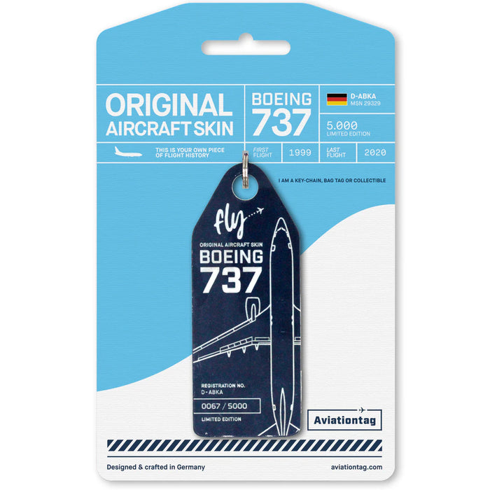Ключодържател Aviationtag x TUIFly Boeing 737-800 Edition