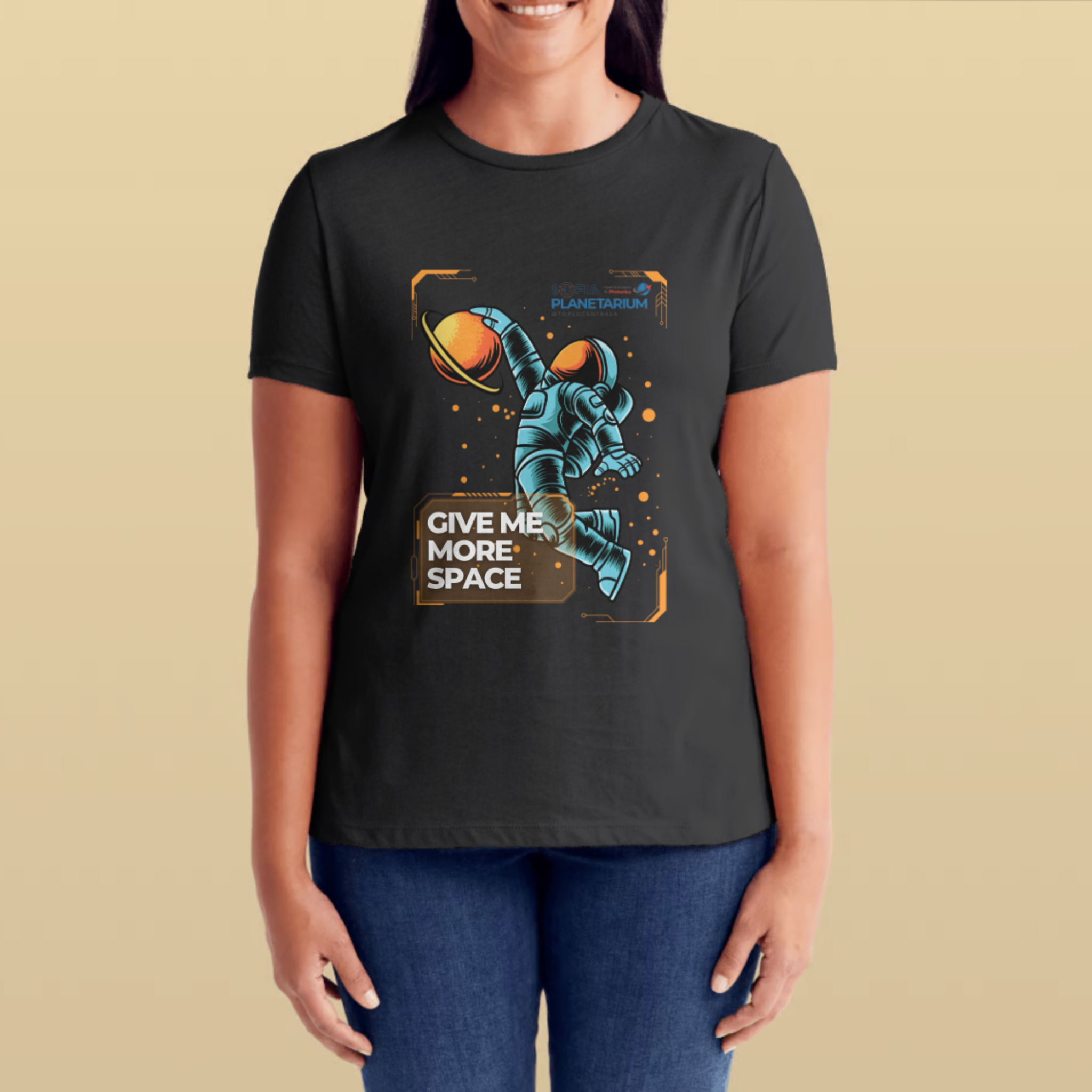Женска тениска - GIVE ME MORE SPACE