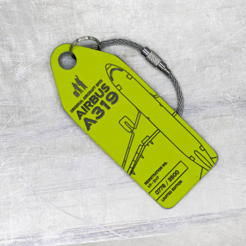 Ключодържател Aviationtag x S7 Airlines Airbus A319-100 Edition