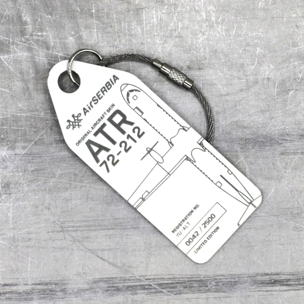 Ключодържател Air Serbia ATR 72 - YU-ALT