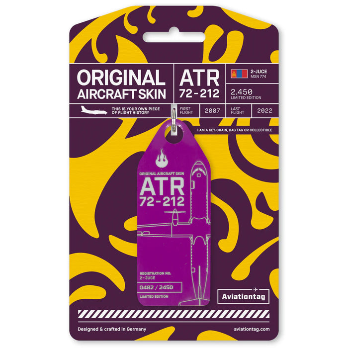 Ключодържател Aviationtag x ATR 72-500 Edition