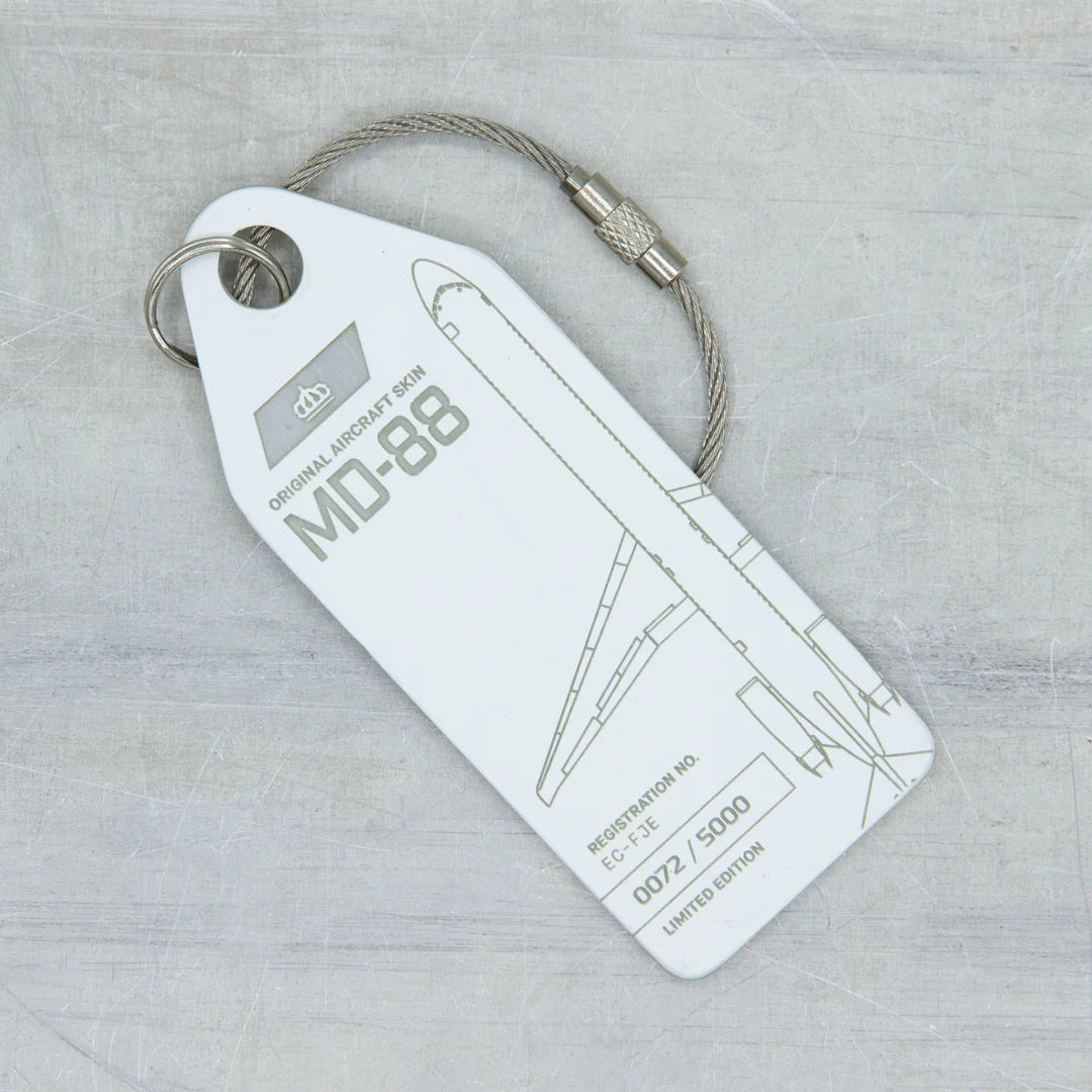 Ключодържател Aviationtag x Iberia McDonnell Douglas MD-88 Edition
