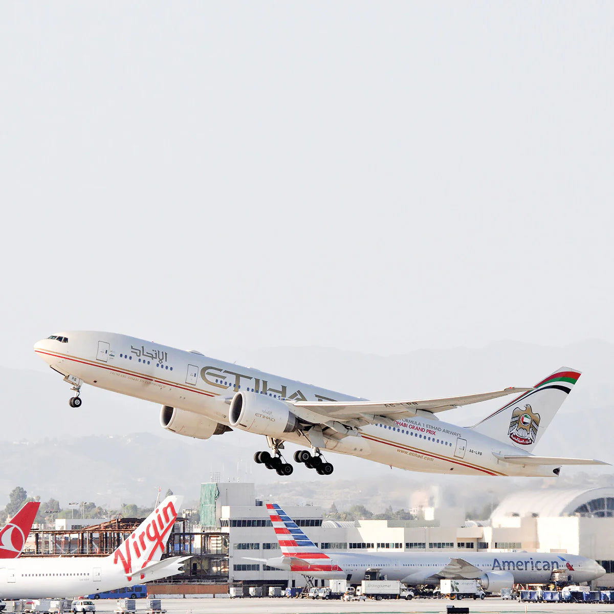 Ключодържател Etihad Boeing 777 - A6-LRB