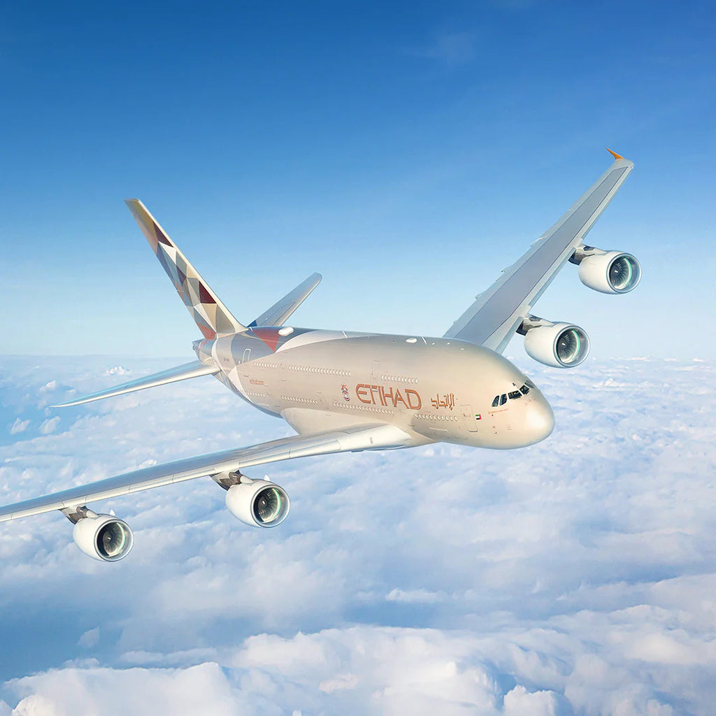 Ключодържател Etihad Airbus A380 - A6-APA Glare