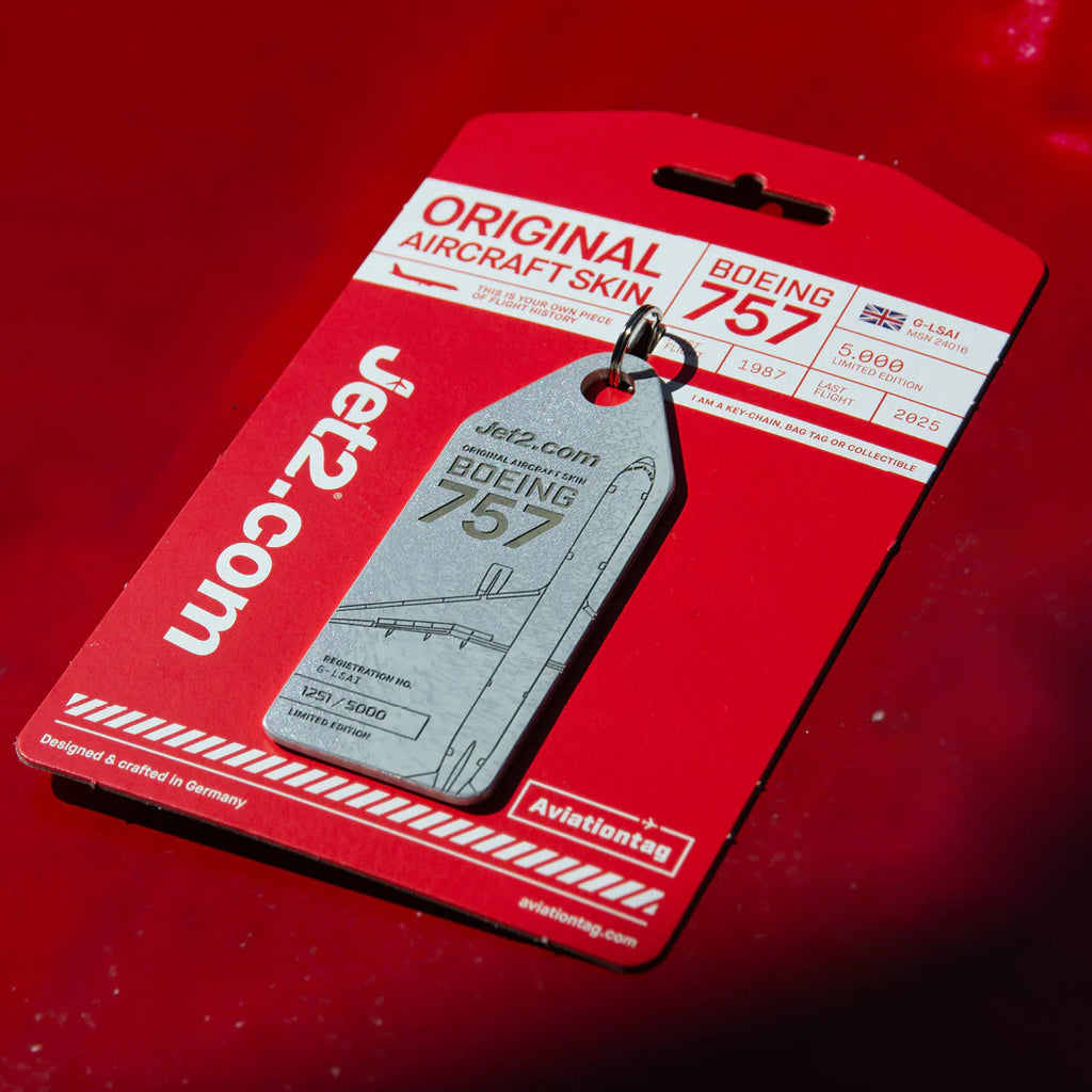 Ключодържател Aviationtag x Jet2 Boeing 757-200 Edition