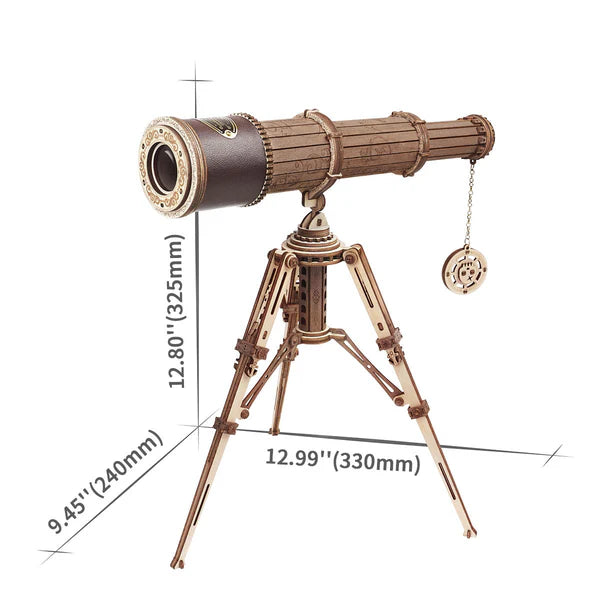 ROKR Monocular Telescope | 3D дървен телескоп