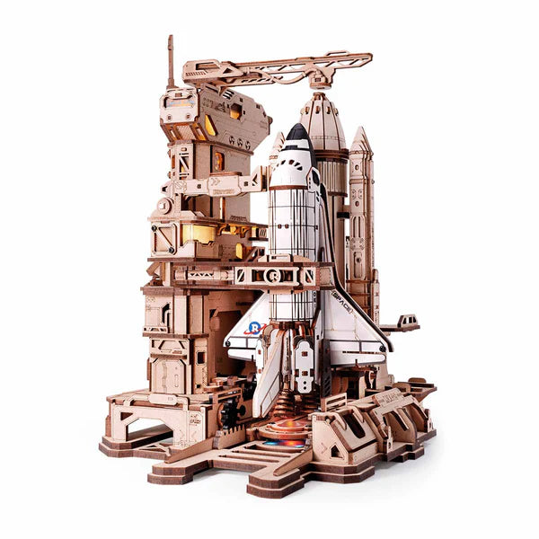 ROKR Space Shuttle | 3D дървен пъзел совалка