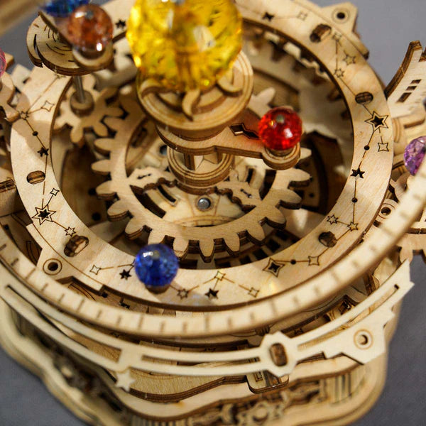ROKR Starry Night | Orrery Music Box 3D Puzzle