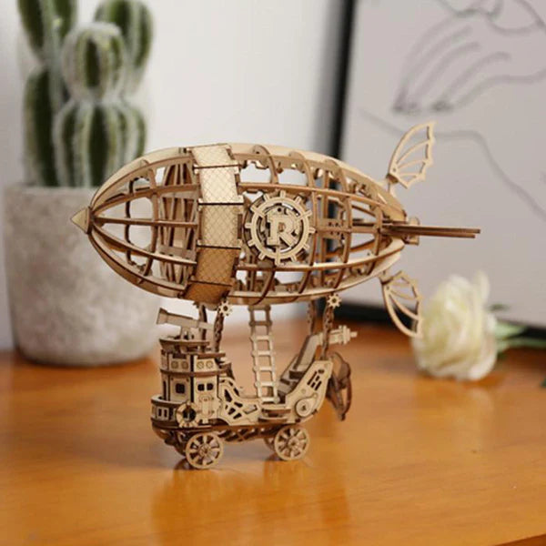Rolife Airship Model | 3D дървен дирижабъл