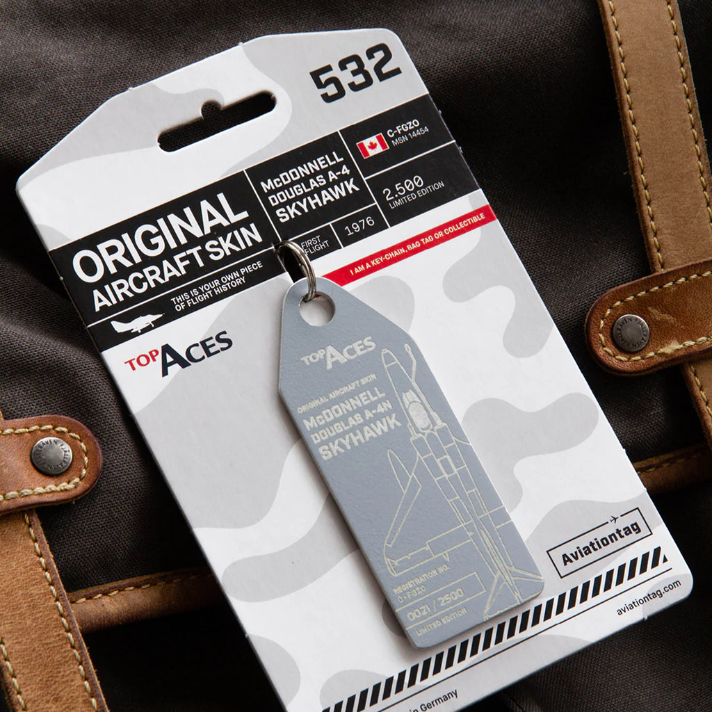 Ключодържател Aviationtag x Top Aces McDonnell Douglas A-4 Skyhawk Edition