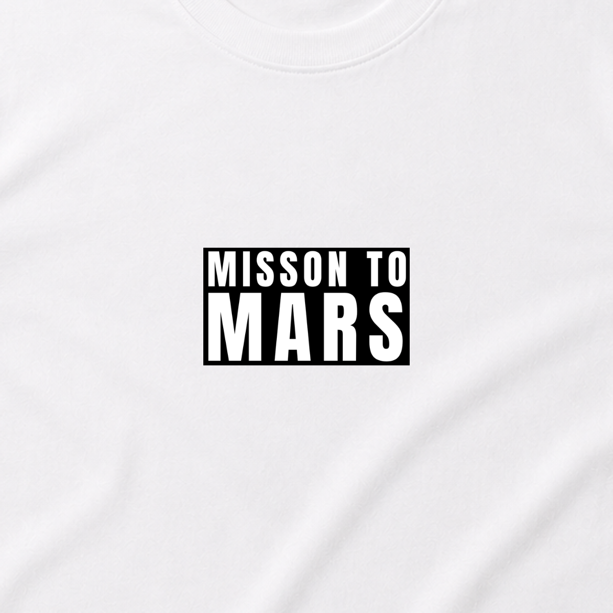 Tениска - MISSION TO MARS (бяла)
